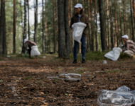 śmieci polskie lasy akcje